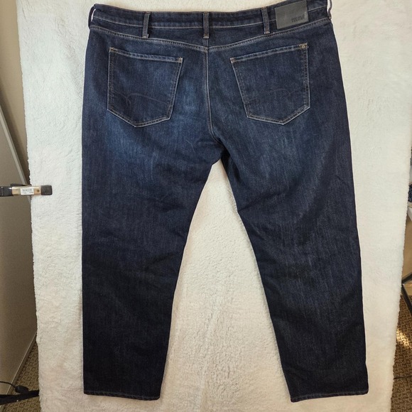 Mavi Matt Jeans Men's Size 46 Dark Blue Relaxed Straight Leg Denim Pockets - Picture 4 of 6